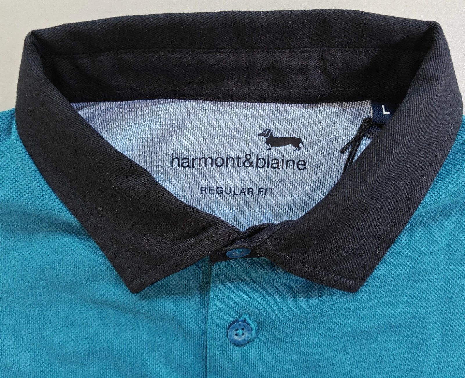 Harmont & Blaine Harmont & Blaine Longsleeves Polo Shirt\ ASM/2110 Size US L / EU 52-54 / 3 - 4 Thumbnail