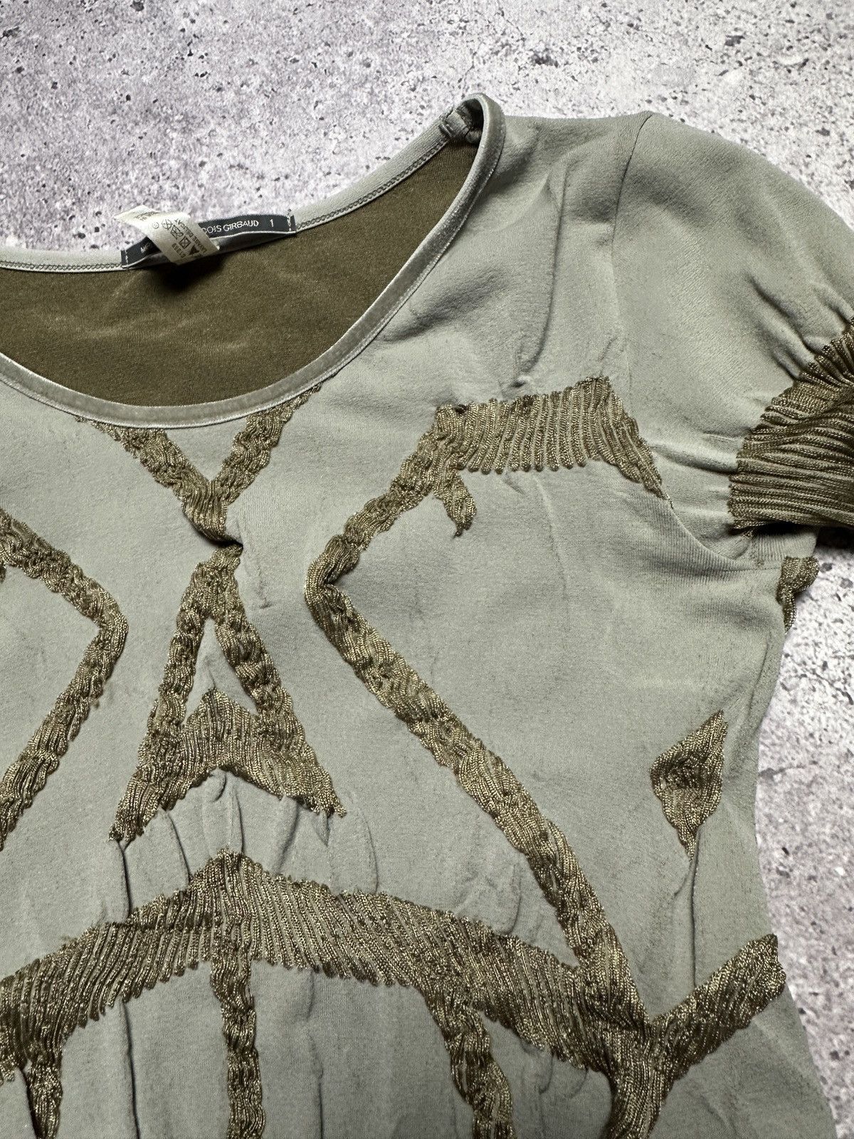 Marithe + Francois Girbaud Marithe Francois Girbaud Termo Mesh Long Sleeve Size S / US 4 / IT 40 - 6 Thumbnail