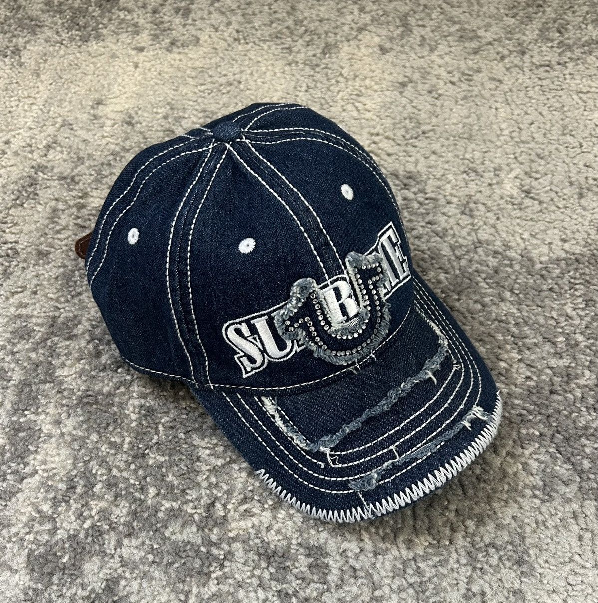 Supreme × True Religion FW21 6-Panel Denim Hat | Grailed