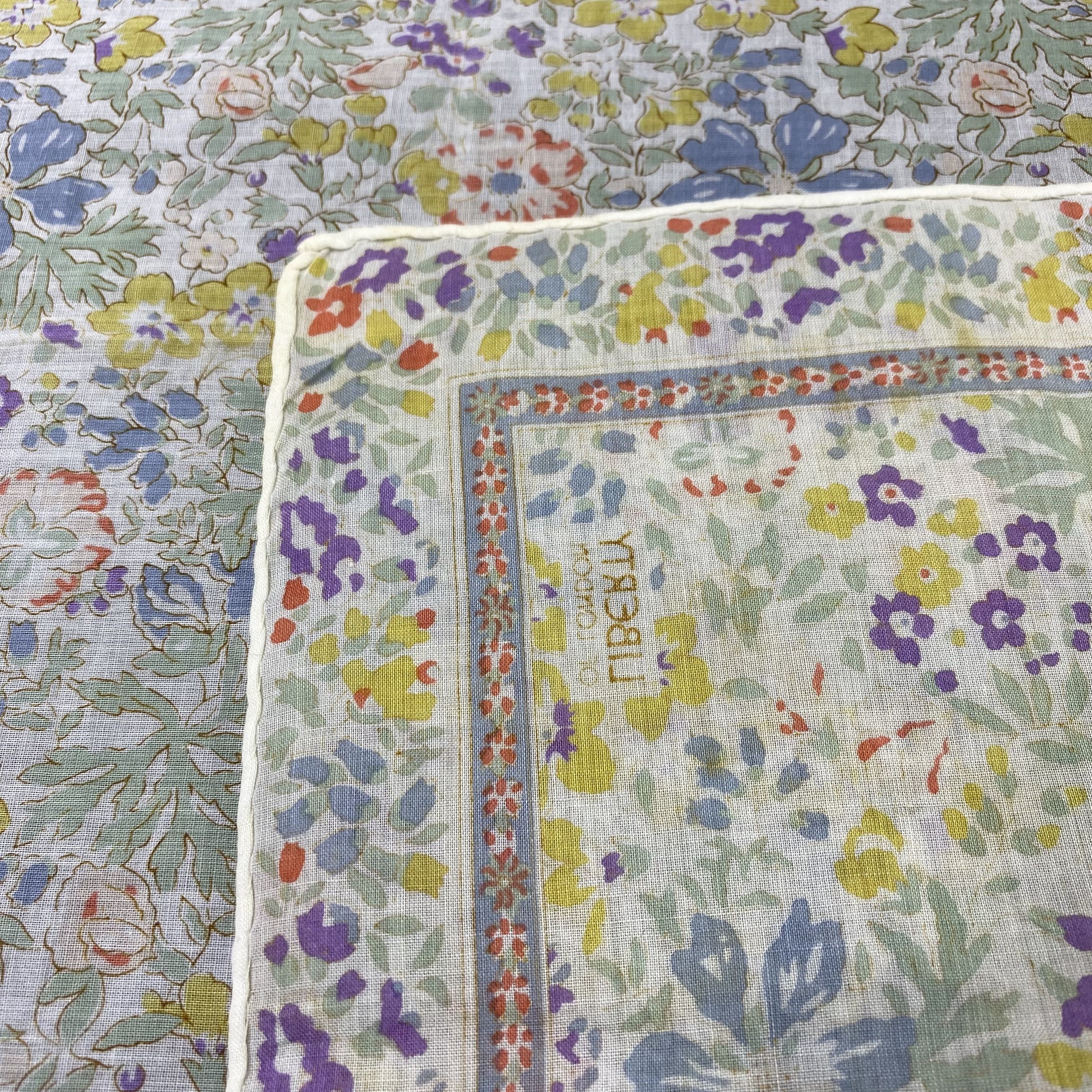 Liberty Liberty Handkerchief / Bandana / Neckerchief-B2189 Size ONE SIZE - 6 Thumbnail
