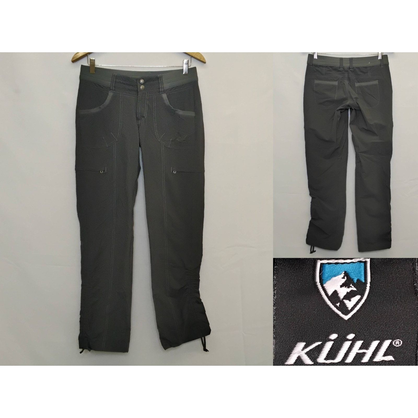 Kuhl Kuhl Hiking Pants Women's 6 (30x31) Gray Cargo Pockets Size 28" / US 6 / IT 42 - 1 Thumbnail