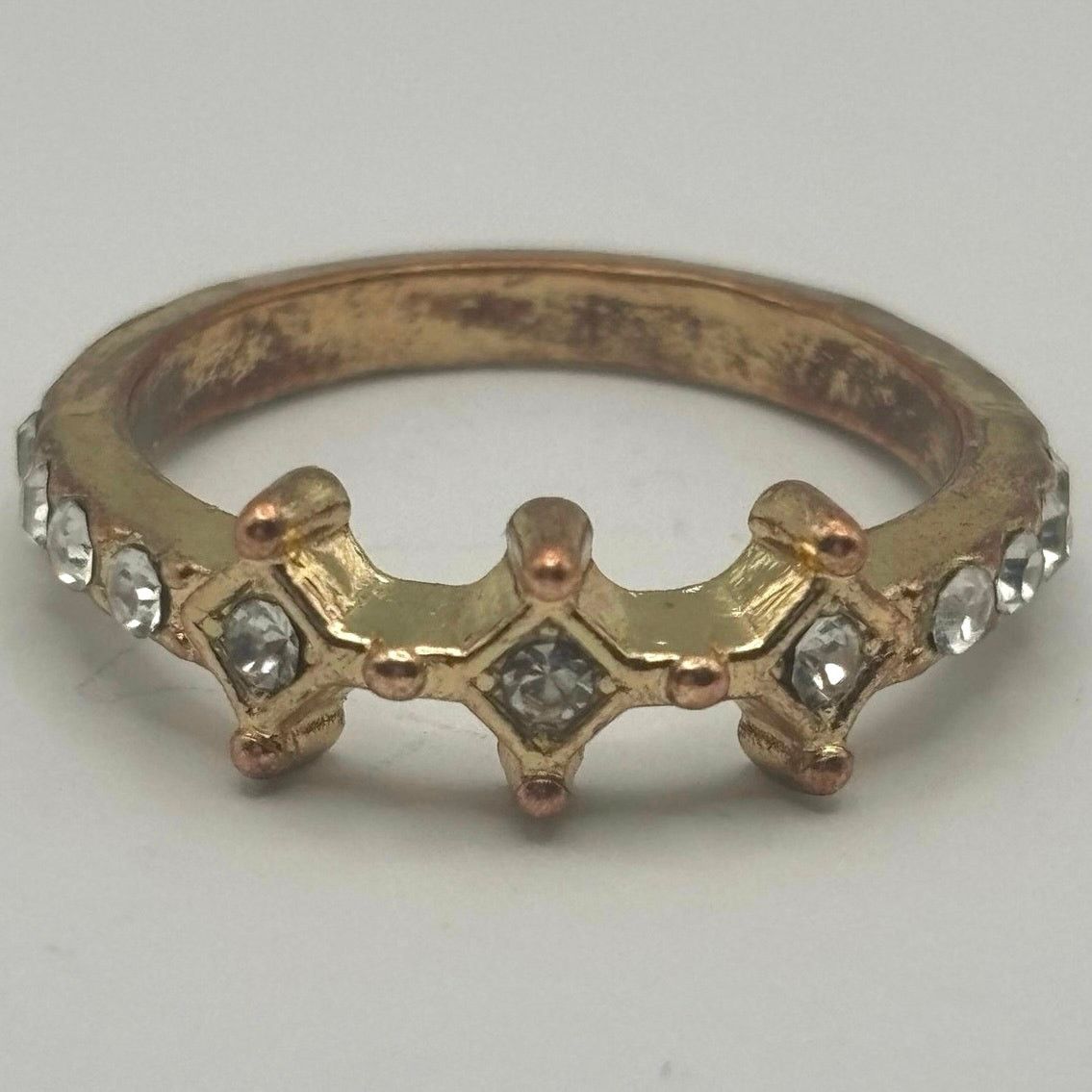 Other Stunning Gold Crystal Ring Size ONE SIZE - 4 Thumbnail
