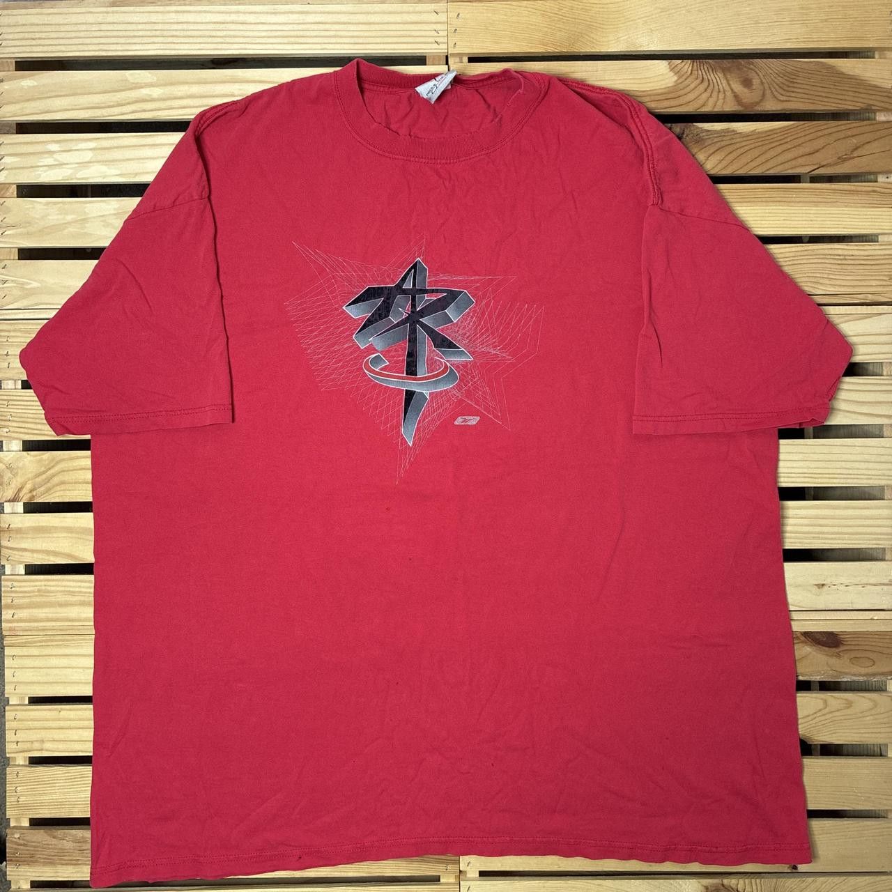 Reebok Vintage Reebok Above the Rim Red Basketball Tee Size 2XL Size US XXL / EU 58 / 5 - 1 Thumbnail