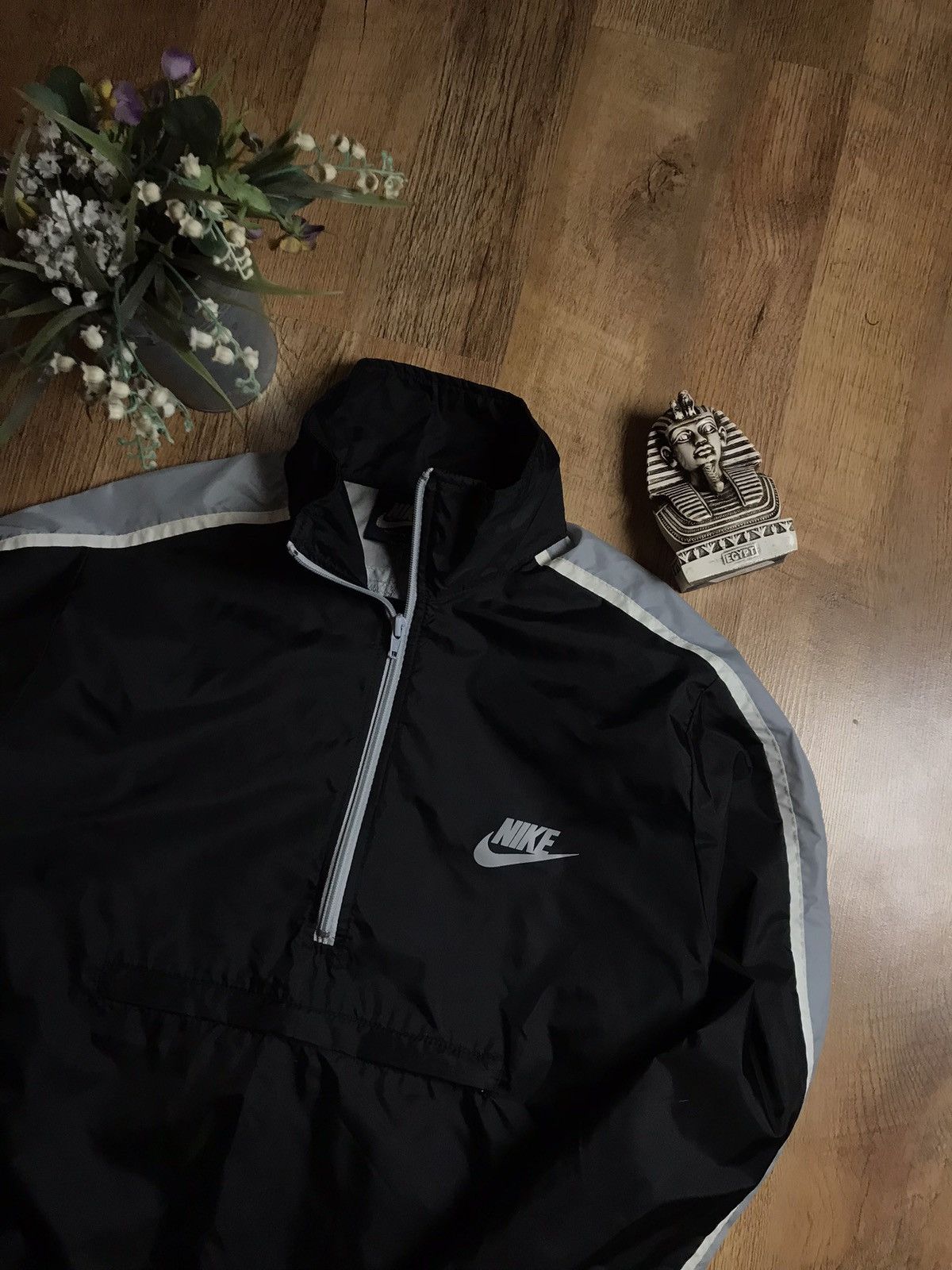 Nike × Vintage Rare Nike Vintage Nylon Anorak light jacket made in Taiwan Size US S / EU 44-46 / 1 - 2 Thumbnail