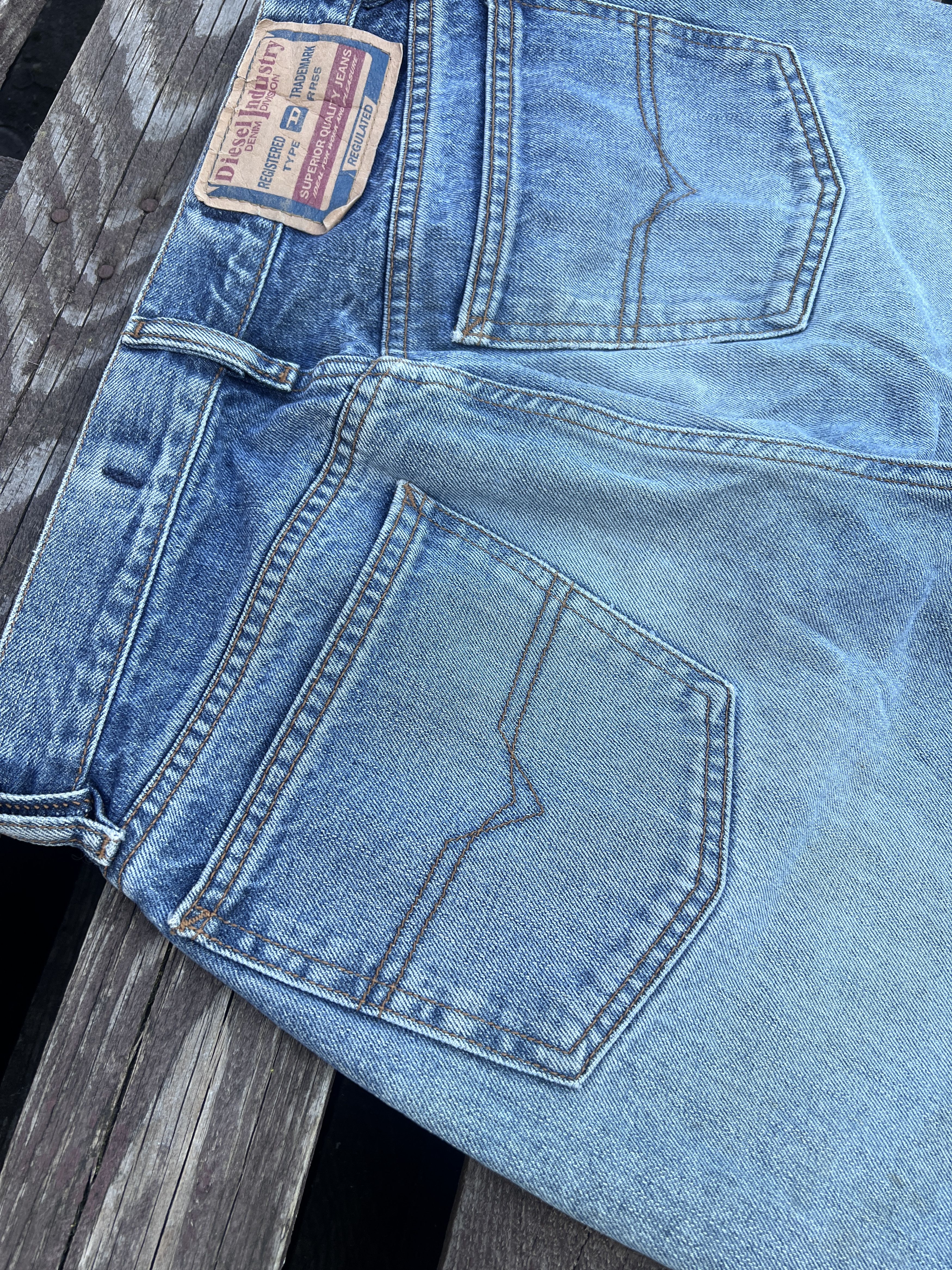 Diesel × Vintage Diesel Y2K Vintage Flare Denim Jeans Size 30 Size 30" / US 8 / IT 44 - 3 Thumbnail