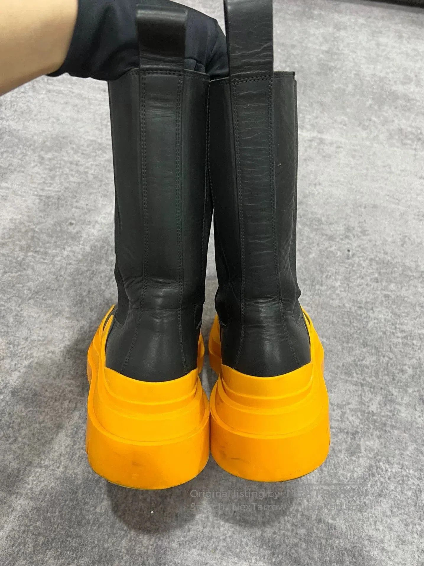 Bottega Veneta Bottega Veneta Black and Yellow Boots. Size US 6 / IT 36 - 4 Thumbnail