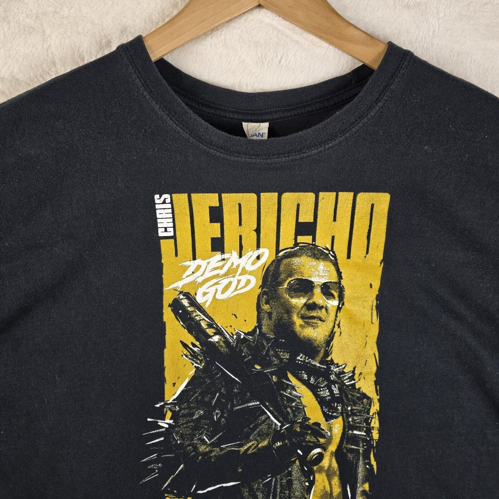 Gildan Chris Jericho Demo God Shirt Size XXL Wrestling Tee AEW WWE Size US XXL / EU 58 / 5 - 3 Thumbnail