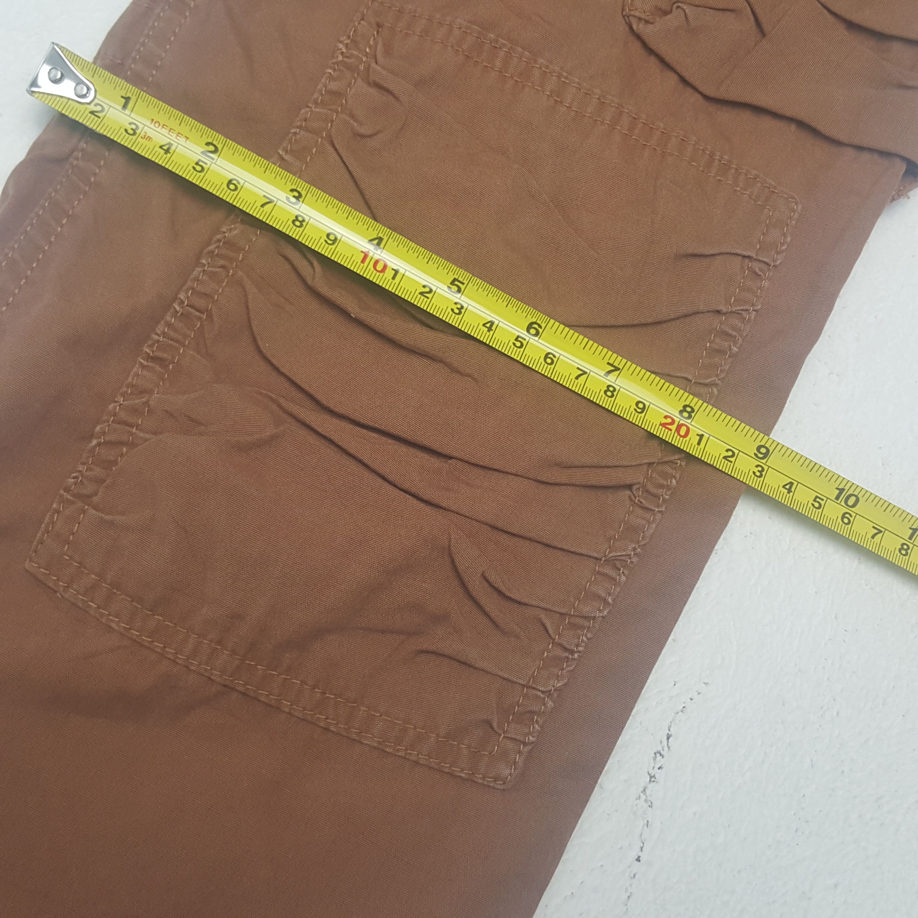 Ralph Lauren Vintage Ralph Lauren Multi Pocket Cargo Rare Pants C297N9 Size 31" - 10 Thumbnail