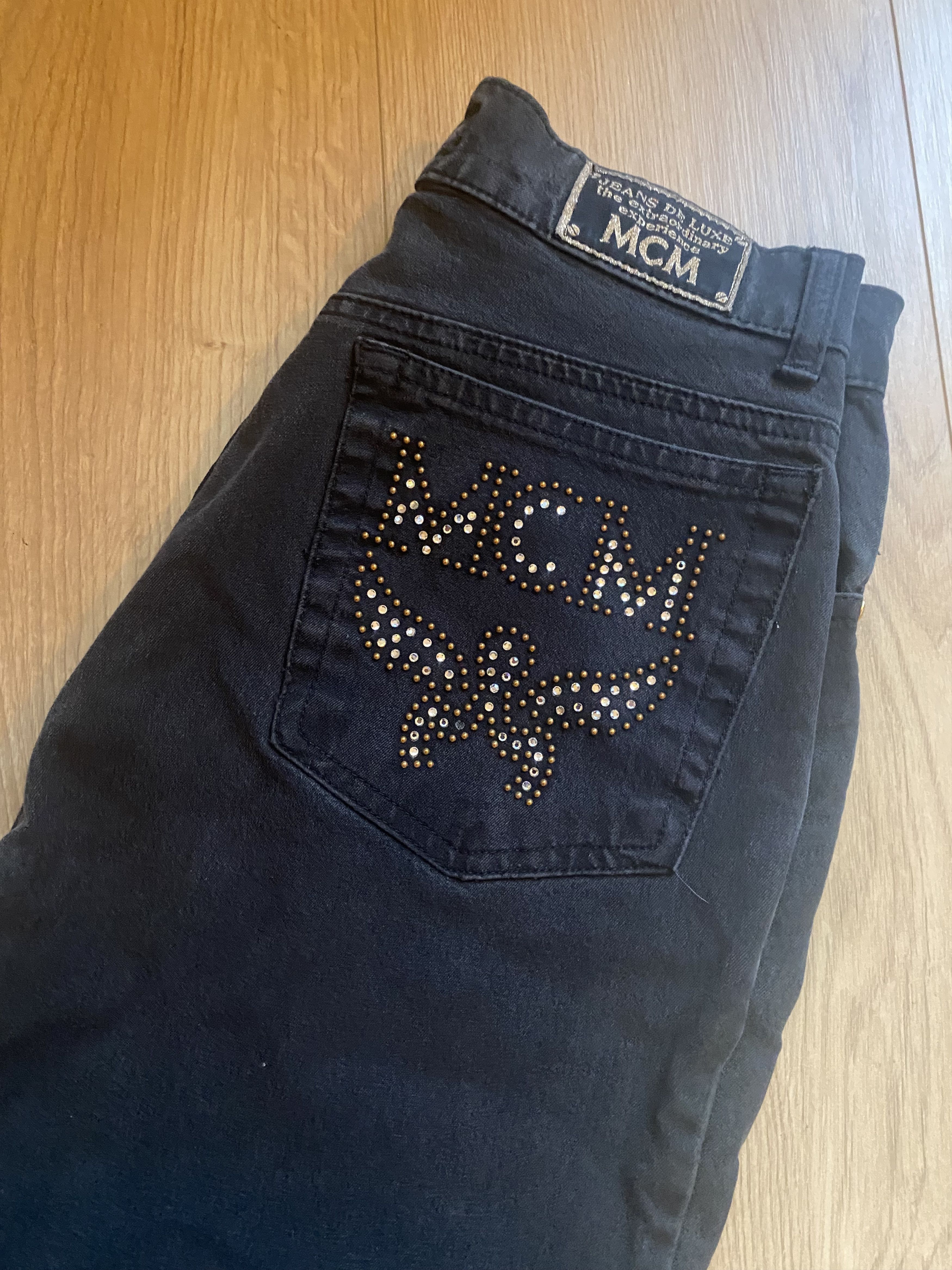 MCM MCM Skinny Jeans Rhinestone Pocket Size 27" / US 4 / IT 40 - 2 Thumbnail