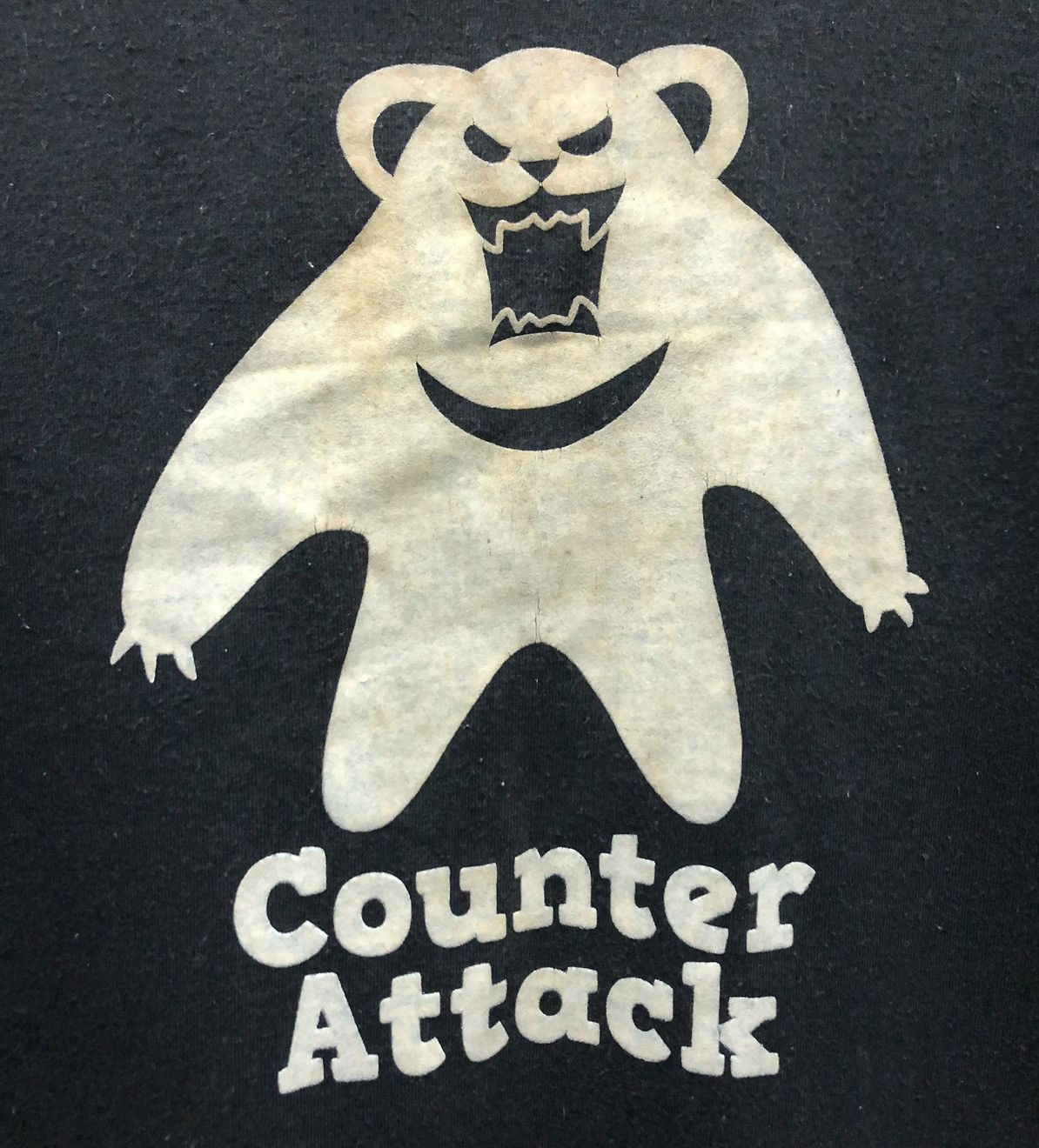 Vintage Vintage Back Number Counter Attack Long Sleeve Shirt Size US XL / EU 56 / 4 - 3 Thumbnail