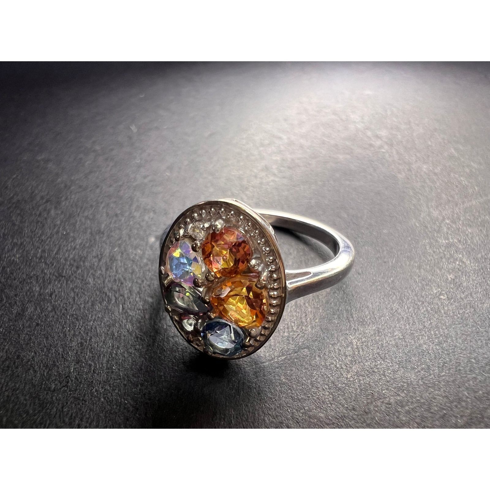 Other NEW cosmic mystic topaz ring in sterling silver size 8 Size ONE SIZE - 14 Thumbnail