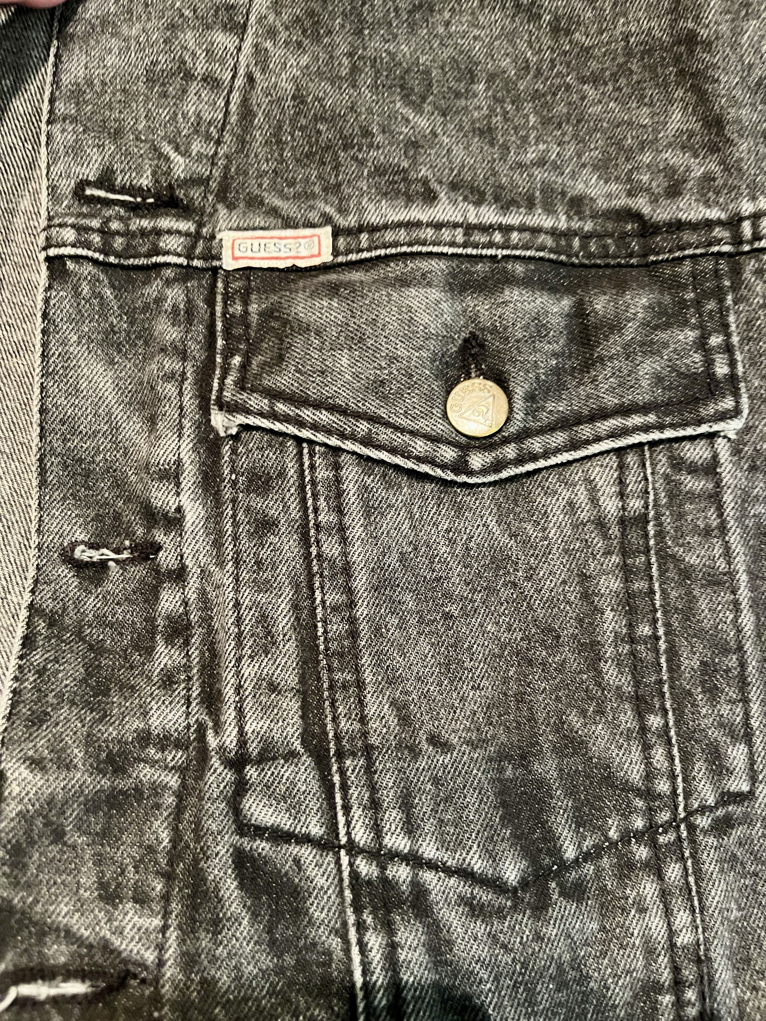 Guess Vintge 80s GUESS Georges Marciano Made in USA Denim Jacket S Size US S / EU 44-46 / 1 - 11 Thumbnail