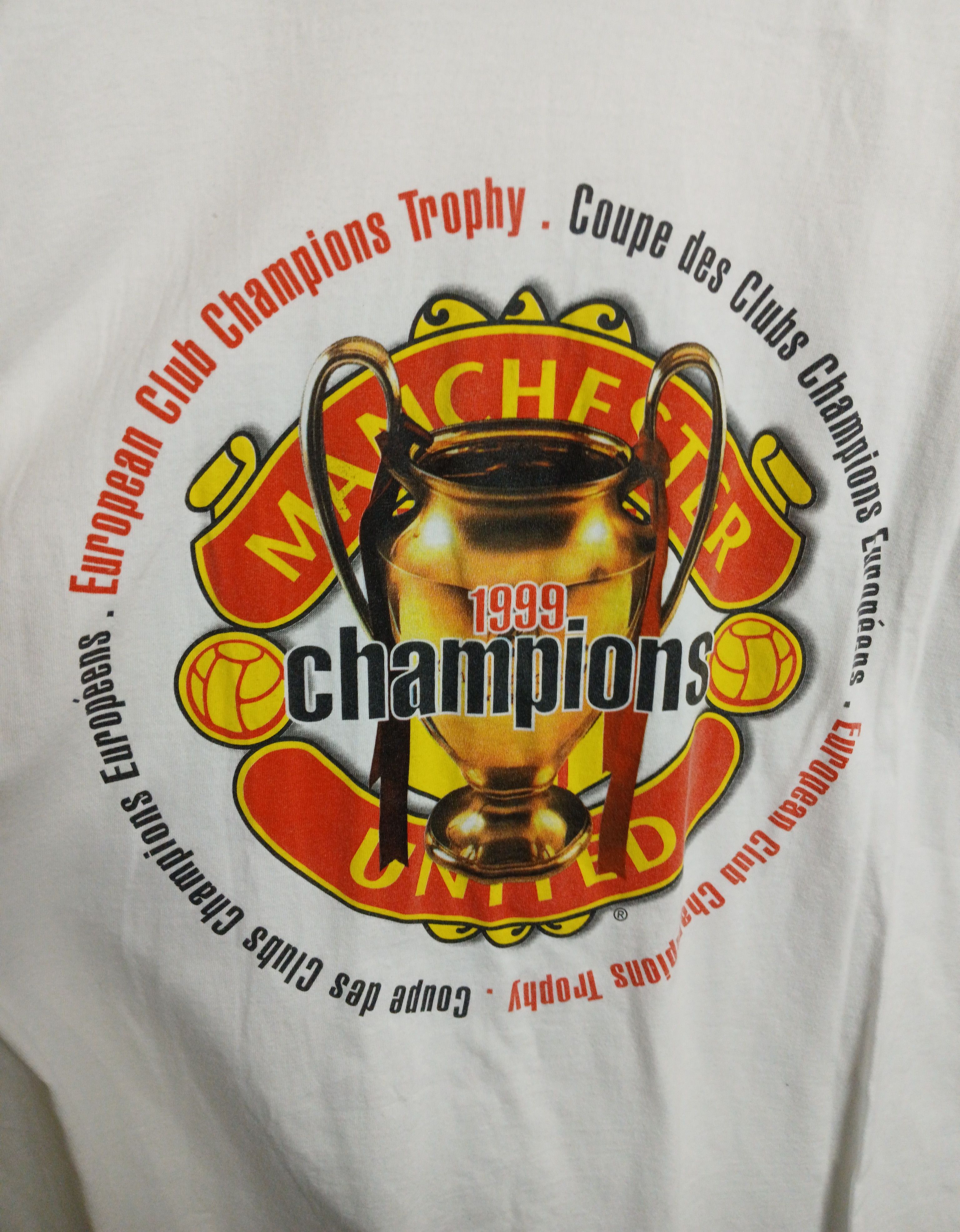 Other Manchester United European Champions 1999 Football T-Shirt Size US L / EU 52-54 / 3 - 3 Thumbnail
