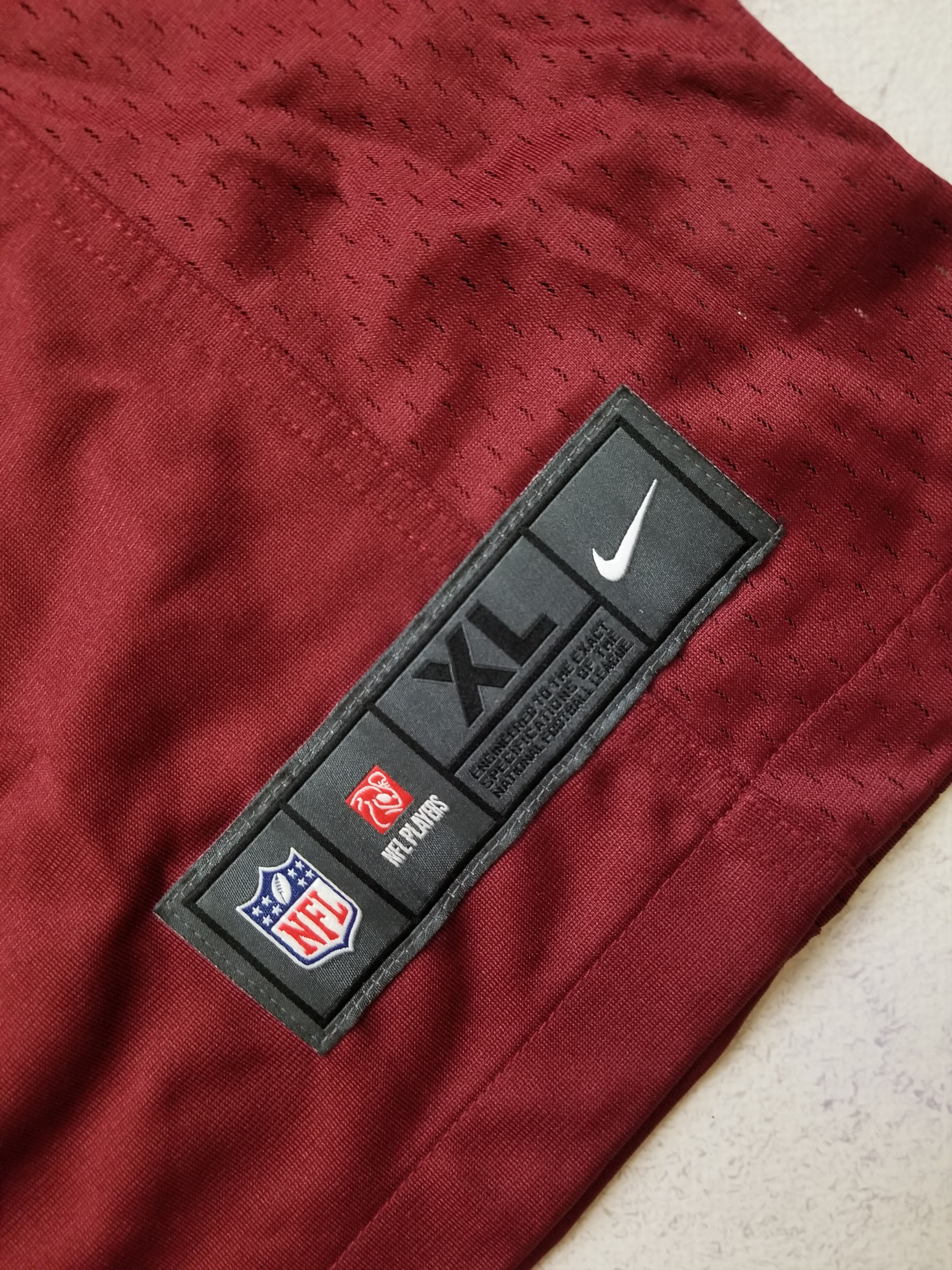 Nike Nike Washington Redskins Alex Smith #11 Burgundy NFL Jersey Size US XL / EU 56 / 4 - 11 Thumbnail