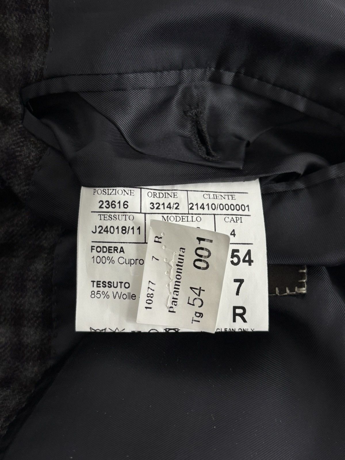 Canali Canali Wool Checkered 2 Button Blazer Jacket Size 54R - 22 Thumbnail