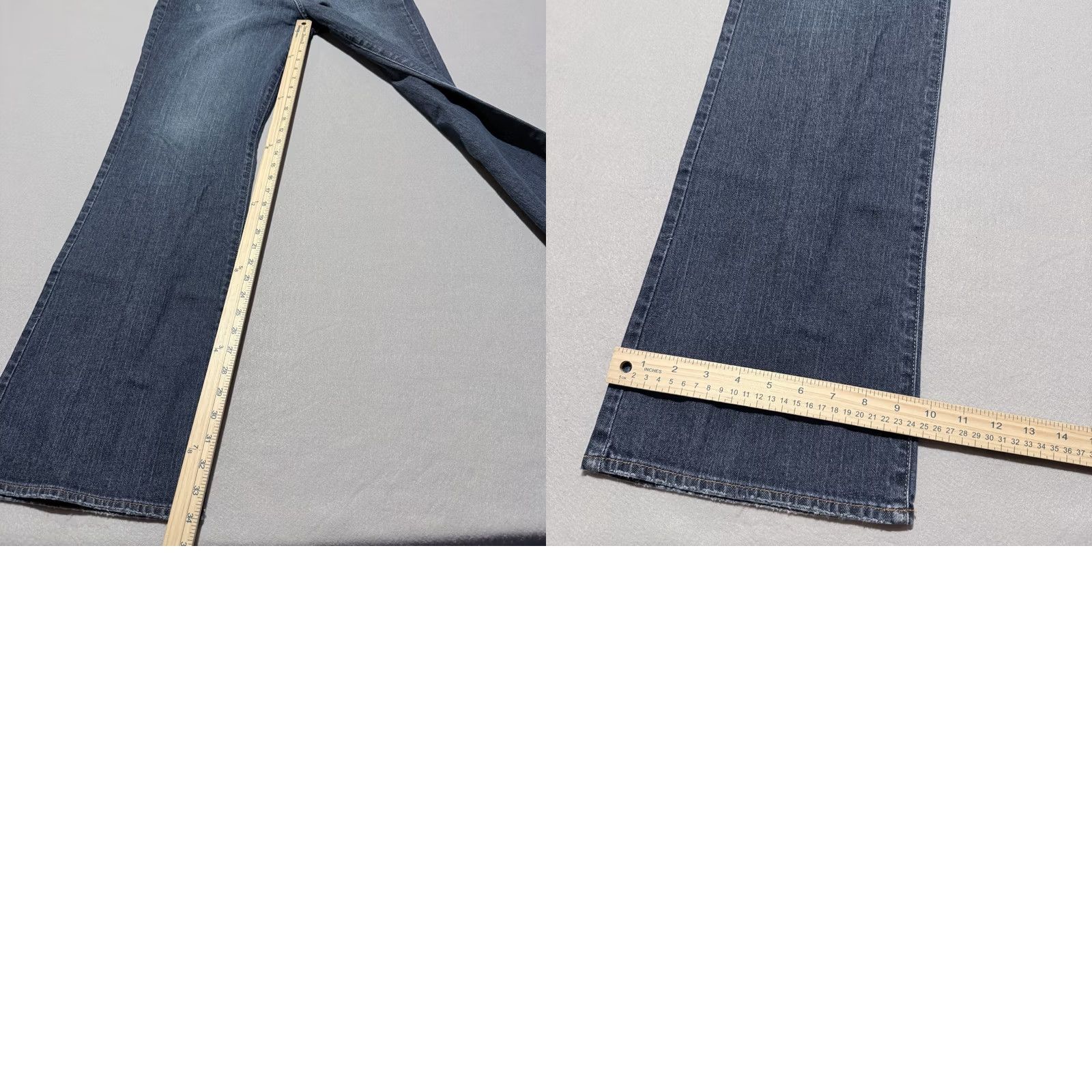 Lucky Brand Lucky Brand Jeans Women's Bootcut Jeans Blue 34x34 Pockets Mid Rise Denim Regular Size Adults Womens Size 42" / US 20 - 9 Thumbnail