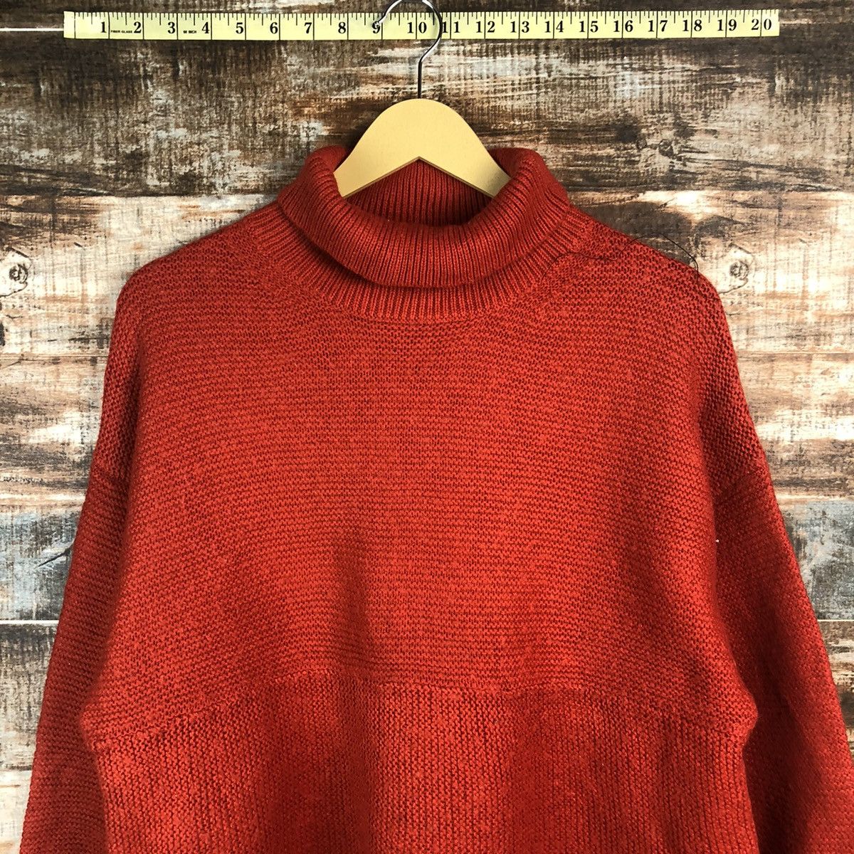 Homespun Knitwear × Japanese Brand Niko And Red Turtle Neck Knitwear #A1895 Size M / US 6-8 / IT 42-44 - 5 Thumbnail