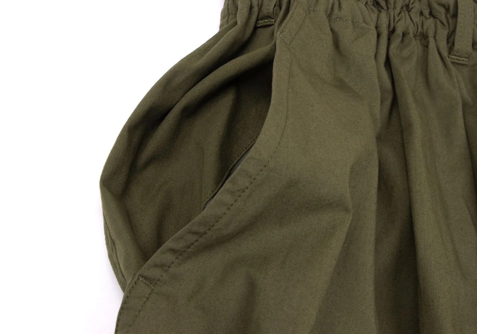 Yohji Yamamoto Cotton Saluel Pants in Khaki Size US 34 / EU 50 - 5 Thumbnail