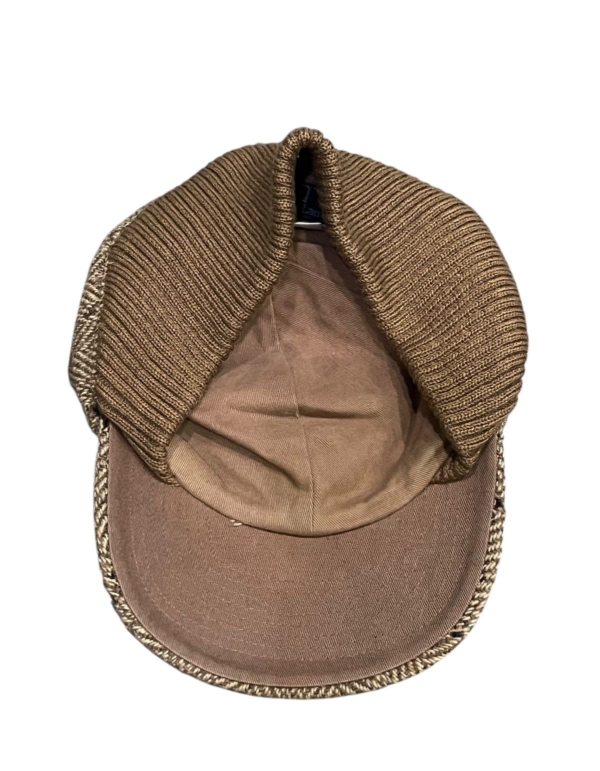 Polo Ralph Lauren Vintage Polo Ralph Lauren Wool Hat Leather Patch Size ONE SIZE - 11 Thumbnail