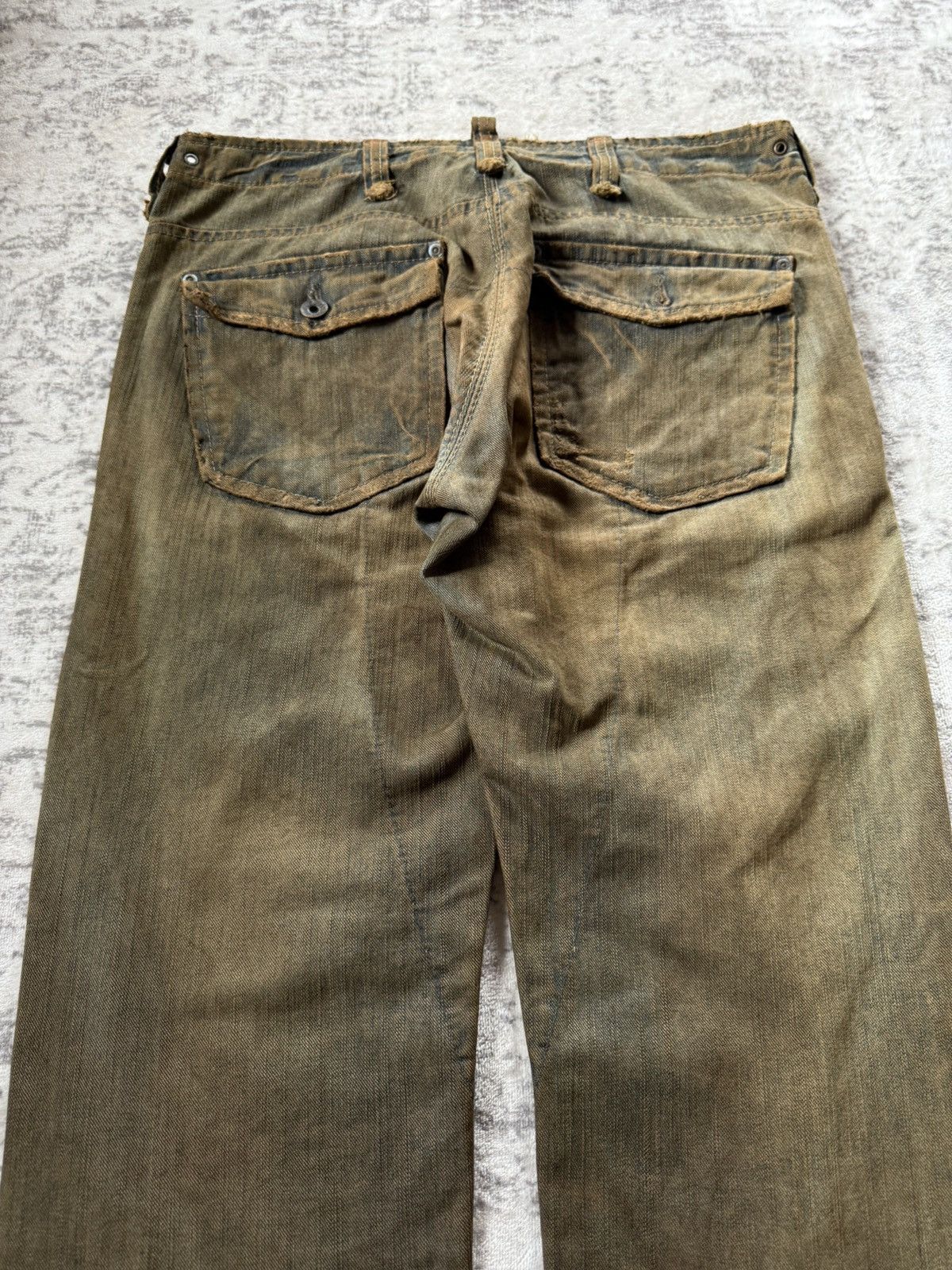 Edwin Edwin XV OG Bush Pocket Mud Wash Work Wear Style Jeans Size US 34 / EU 50 - 12 Thumbnail