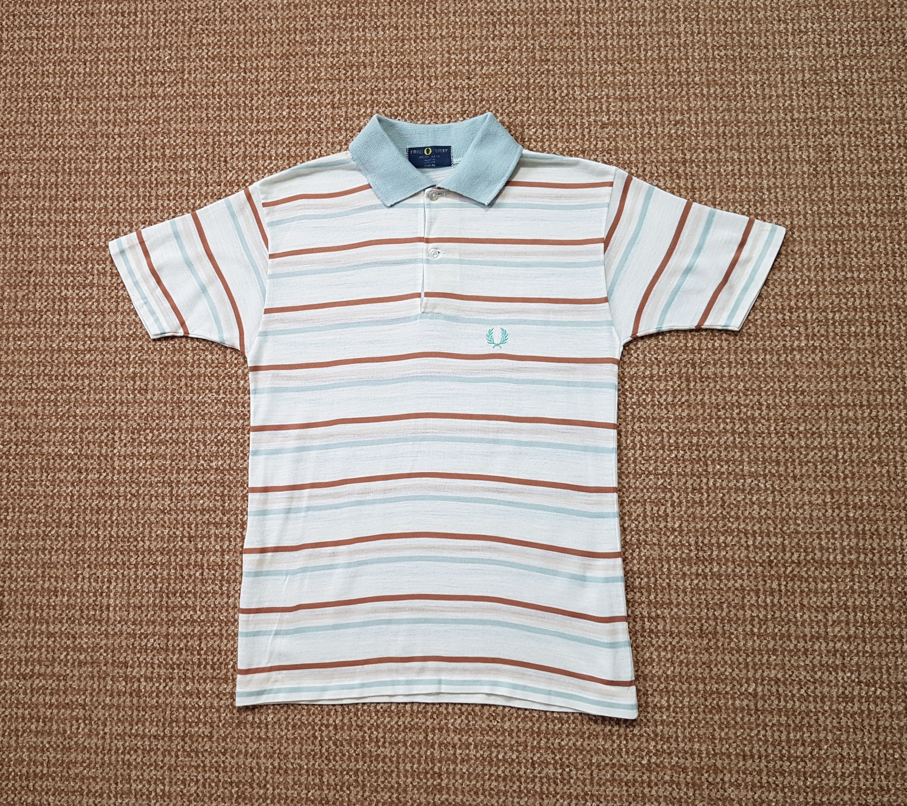 Fred Perry RARE Fred Perry Vintage Stripe Acrylic Polo Shirt sz S Size US S / EU 44-46 / 1 - 1 Thumbnail