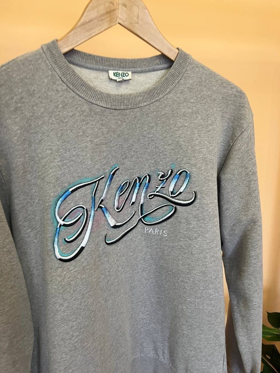 Kenzo KENZO Paris Sweatshirt Big Logo Embroidered Crewneck Y2K Size US M / EU 48-50 / 2 - 3 Thumbnail