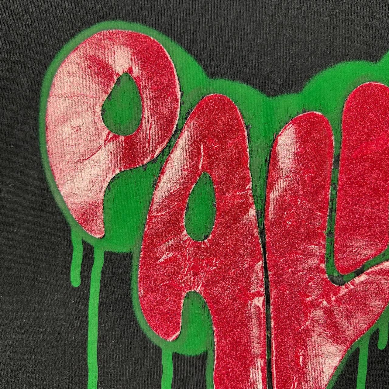 Palm Angels Palm Angels Palm Spray Heart T-Shirt Black Red Green Men's Size US S / EU 44-46 / 1 - 4 Thumbnail