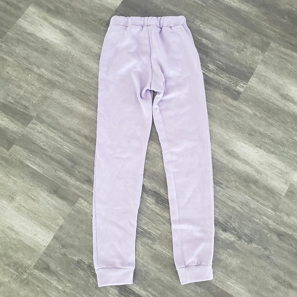 Shein Light Purple Basic High Waist Banded Sweats Size 28" / US 6 / IT 42 - 2 Thumbnail