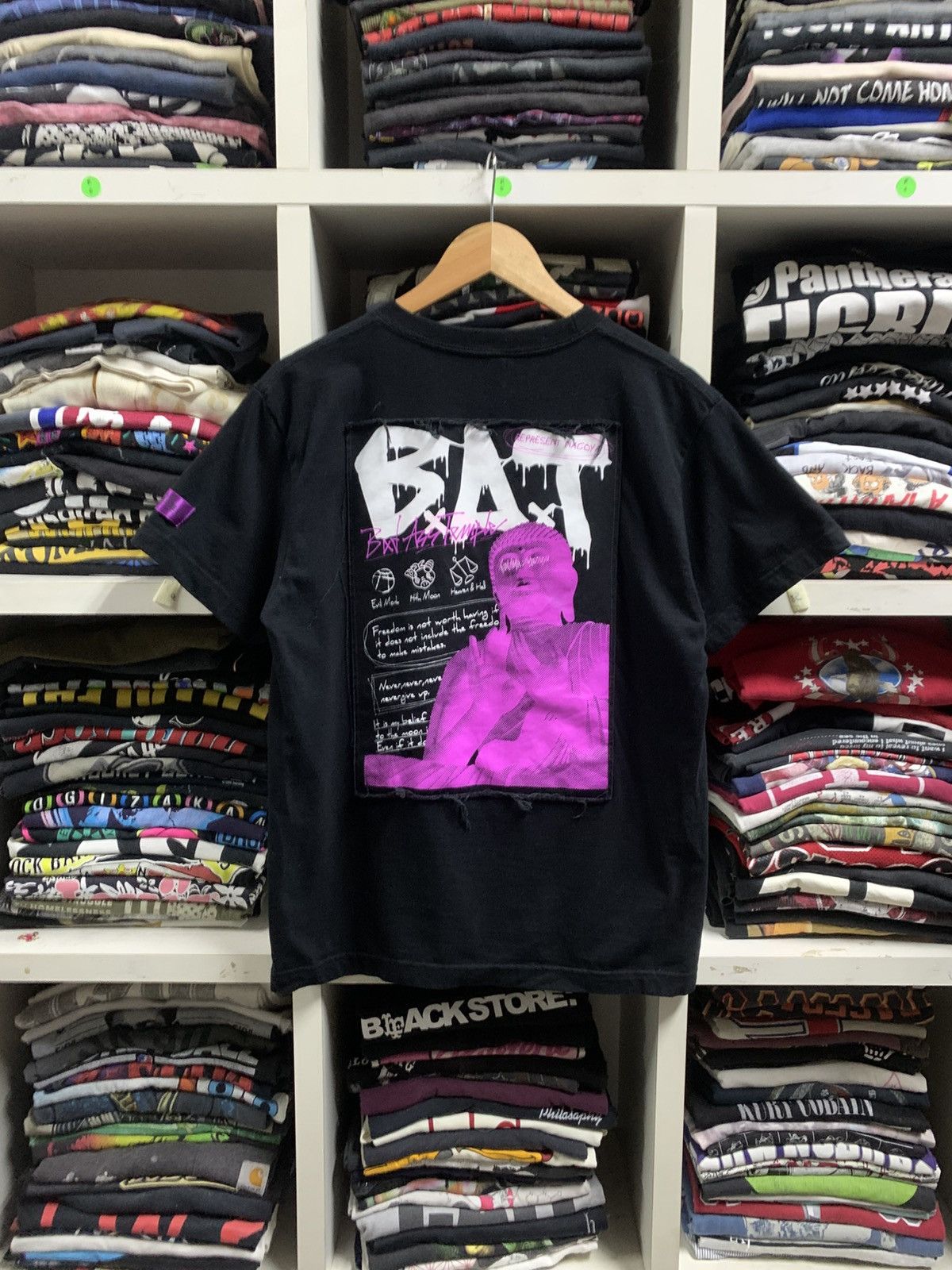 Japanese Brand Bad Ass Temple Punk Style T-Shirt Size US M / EU 48-50 / 2 - 1 Thumbnail