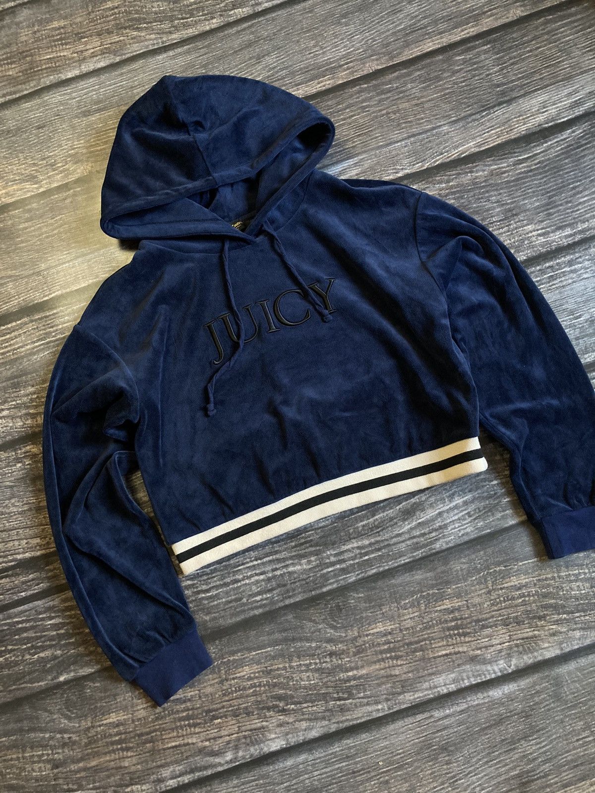 Juicy Couture JUICY COUTURE VELOUR HOODIE BLACK LABEL Size M / US 6-8 / IT 42-44 - 9 Thumbnail