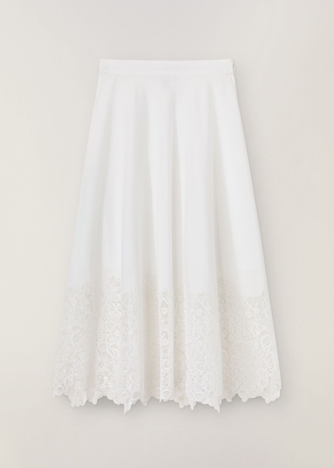 Loro Piana o1srvl11e0424 Skirt in White Size 30" / US 8 / IT 44 - 1 Thumbnail