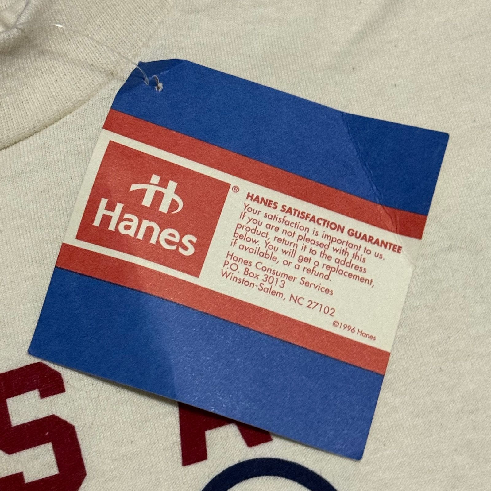 Hanes × USA Olympics × Vintage 1996 USA Olympics Shirt Atlanta Stars & Stripes Sleeves Size US M / EU 48-50 / 2 - 5 Thumbnail