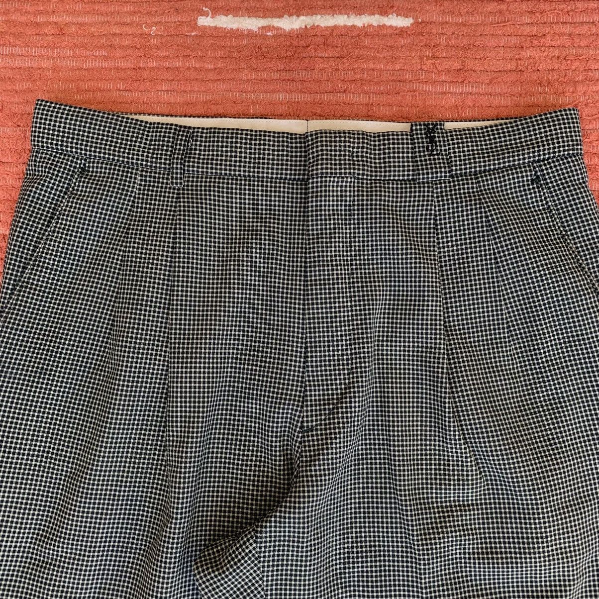 Yves Saint Laurent Yves Saint Laurent Pour Homme Plaid Trouser Size US 32 / EU 48 - 2 Thumbnail