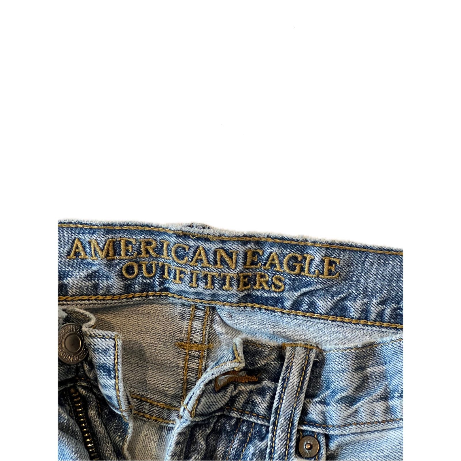 American Eagle Outfitters American Eagle Original Taper Fit Jeans Mens 29x32 Size US 29 - 3 Thumbnail