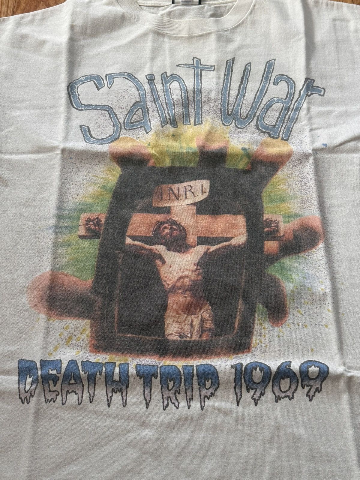 Saint Michael Saint mxxxxxx tee Size US XXL / EU 58 / 5 - 2 Thumbnail