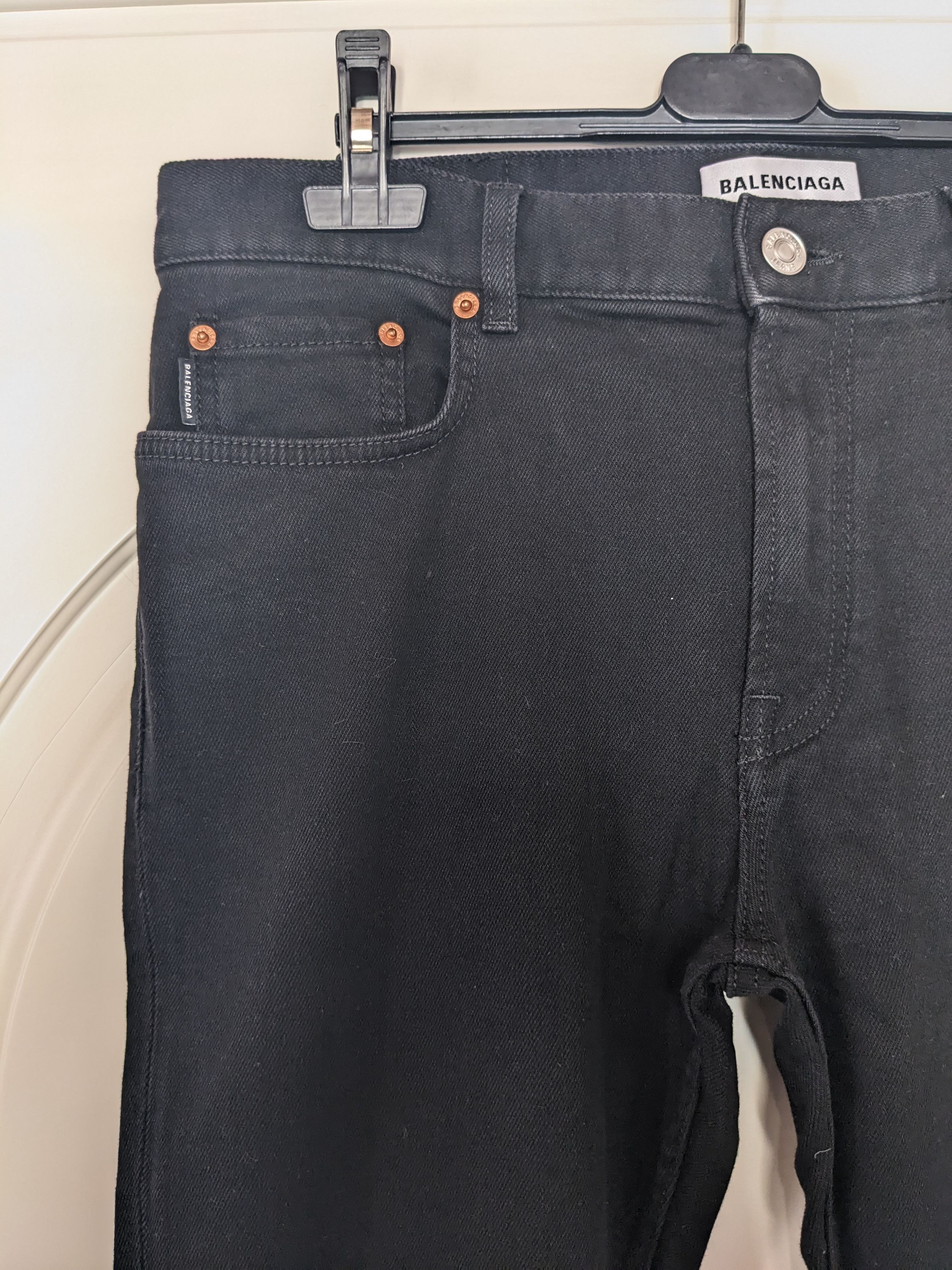 Balenciaga Black Skinny Denim Size 30" / US 8 / IT 44 - 2 Thumbnail