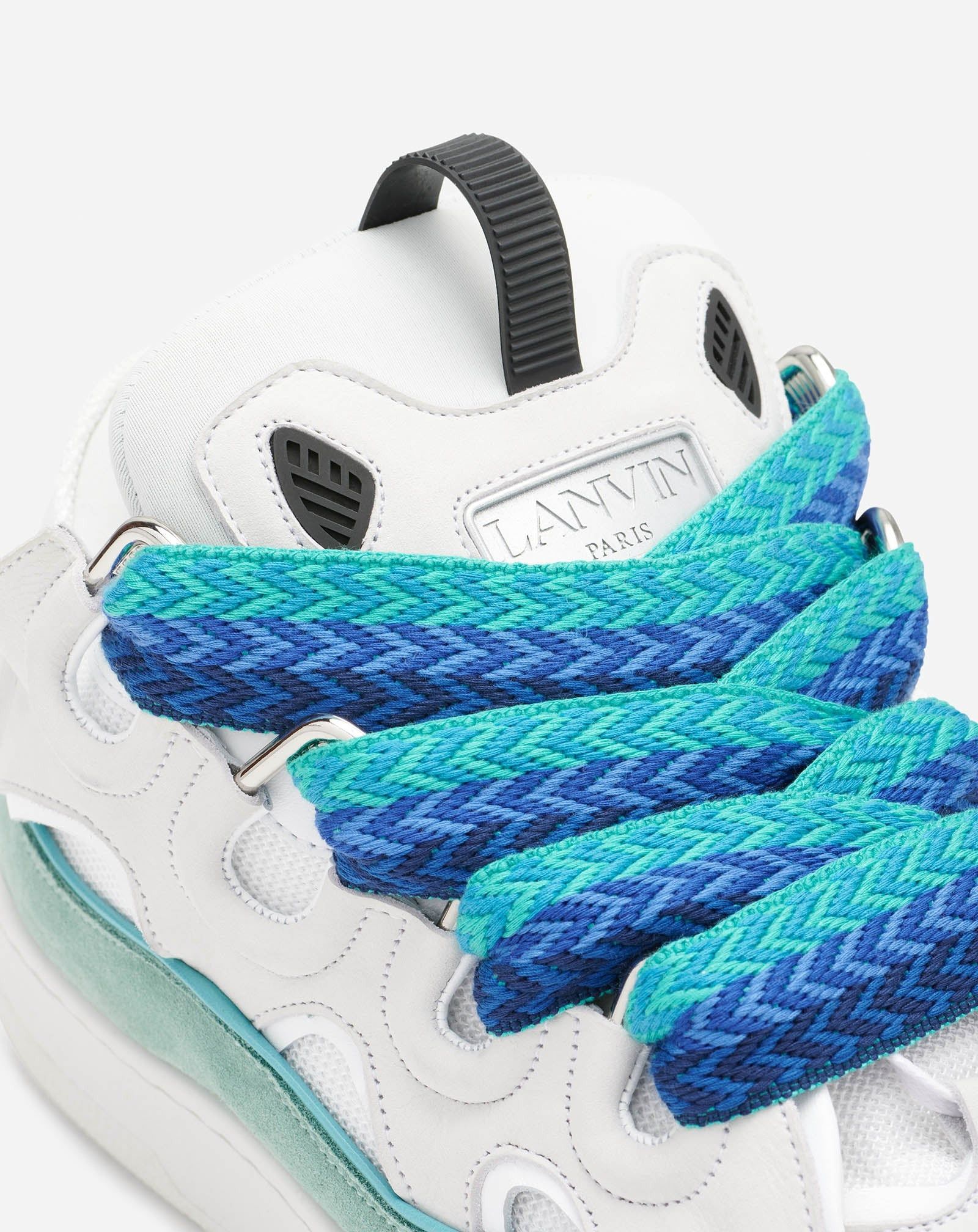 Lanvin oc11z0325 Curb Low-Top Sneakers in Multicolor Size US 7 / EU 40 - 3 Thumbnail