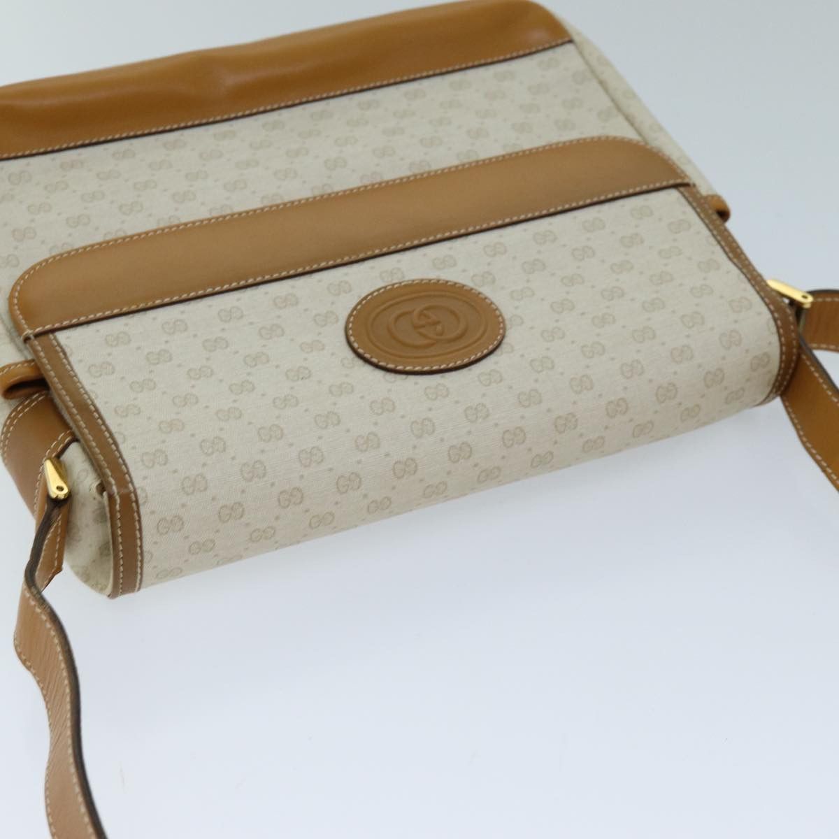 Gucci GUCCI Micro GG Supreme Shoulder Bag Pvc Beige 001 106 001 Size ONE SIZE - 6 Thumbnail