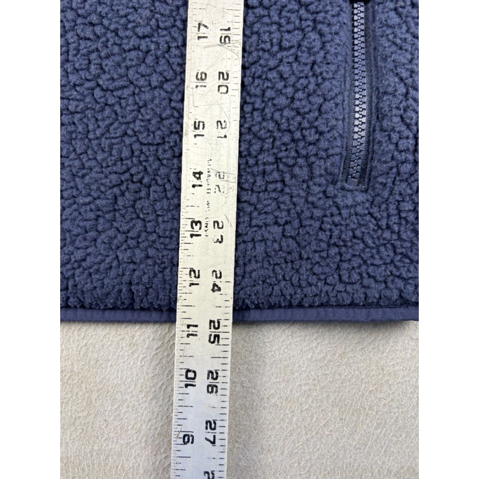 Patagonia Patagonia Sweater Pullover Fleece Womens Size M Blue Retro Pile Jacket Collared Long Sleeve Regular Closet Shirt Size M / US 6-8 / IT 42-44 - 6 Thumbnail