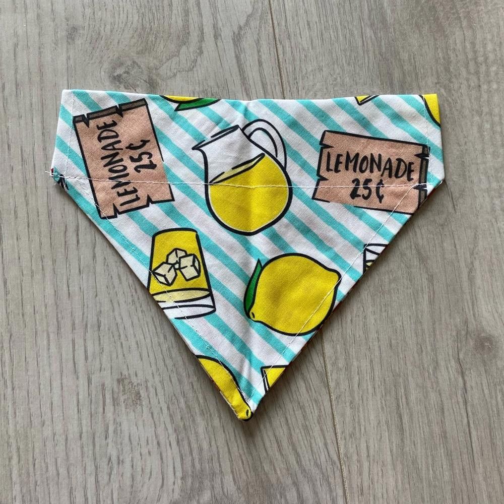 Designer Chickfila and Lemonade Dog Bandana Size ONE SIZE - 3 Thumbnail