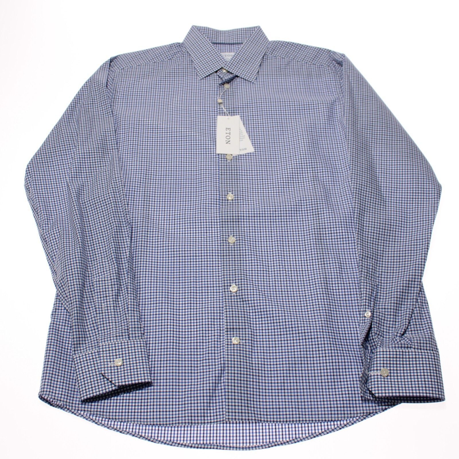 Eton Eton New with tags Shirt Size XL US In Blue Size US XL / EU 56 / 4 - 3 Thumbnail