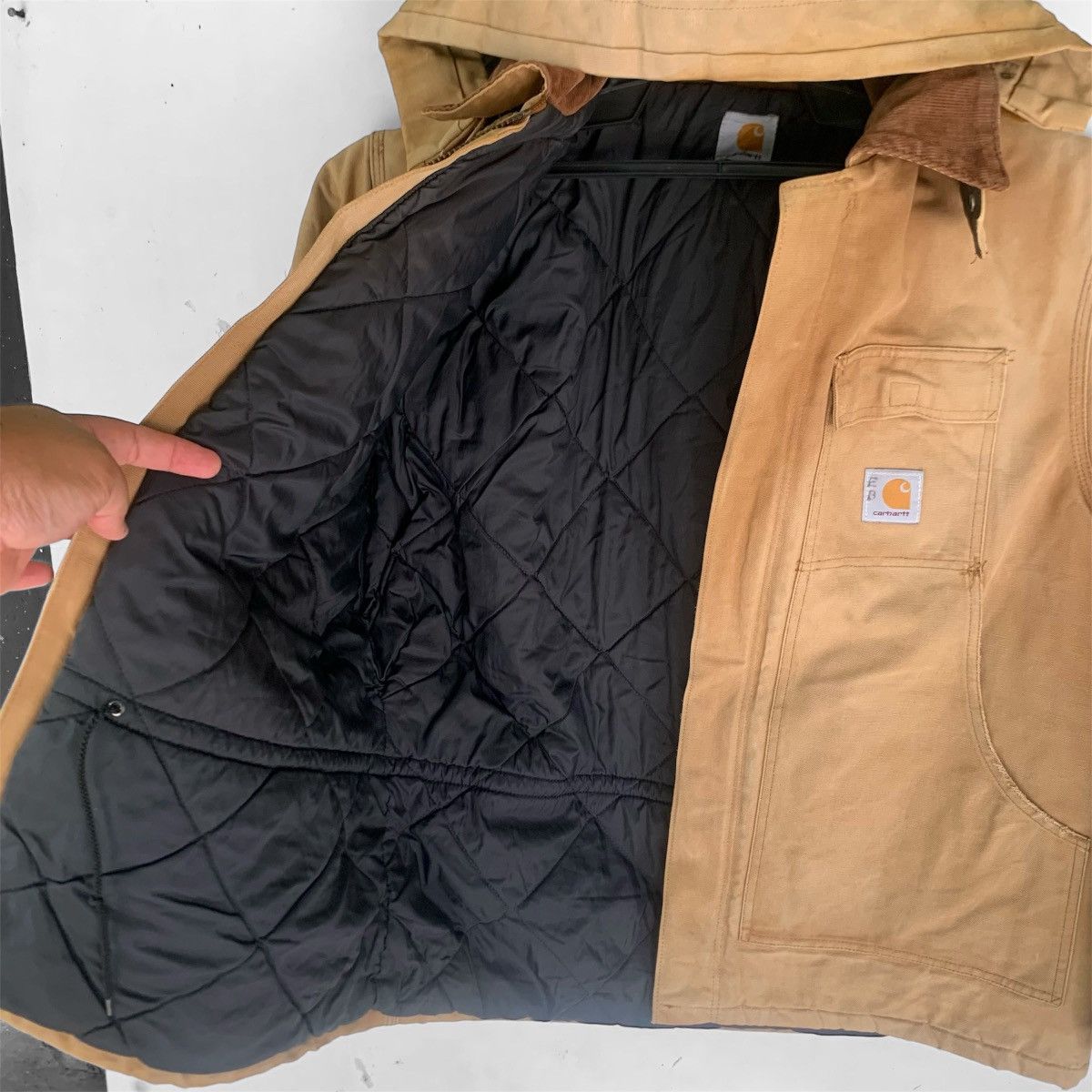 Carhartt × Vintage Vintage Carhartt Jacket Workwear Winter Size US L / EU 52-54 / 3 - 7 Thumbnail