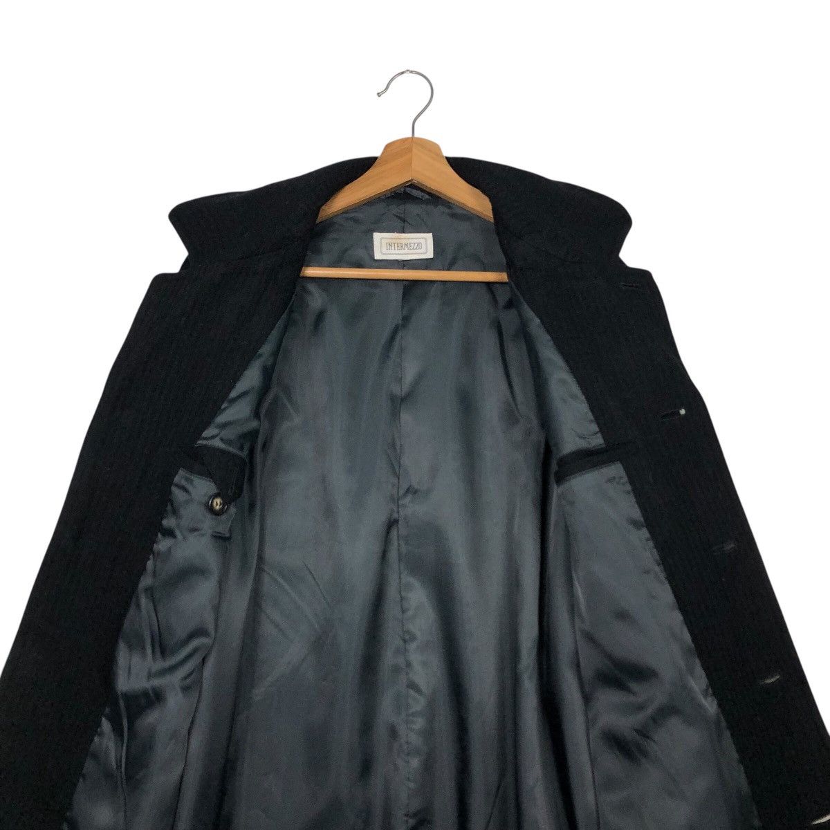 Issey Miyake 📌Vintage Wool Button Jacket Worker Intermezzo Japan Size US M / EU 48-50 / 2 - 15 Thumbnail