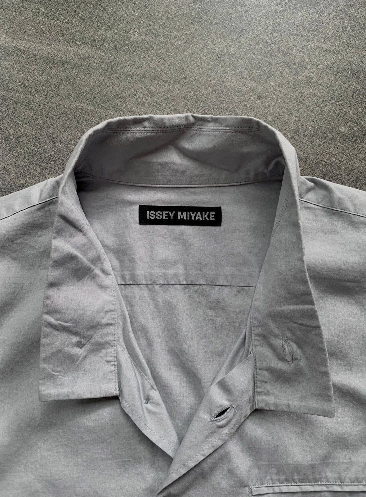 Issey Miyake FREE IMPORT TAX Mandarin Collar Shirt Size US S / EU 44-46 / 1 - 4 Thumbnail