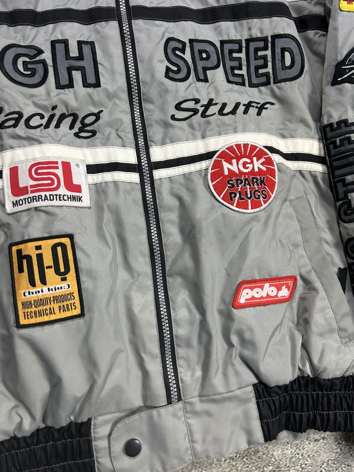 Vintage High Speed Racing Jacket vintage bomber jacket grey Size US S / EU 44-46 / 1 - 5 Thumbnail