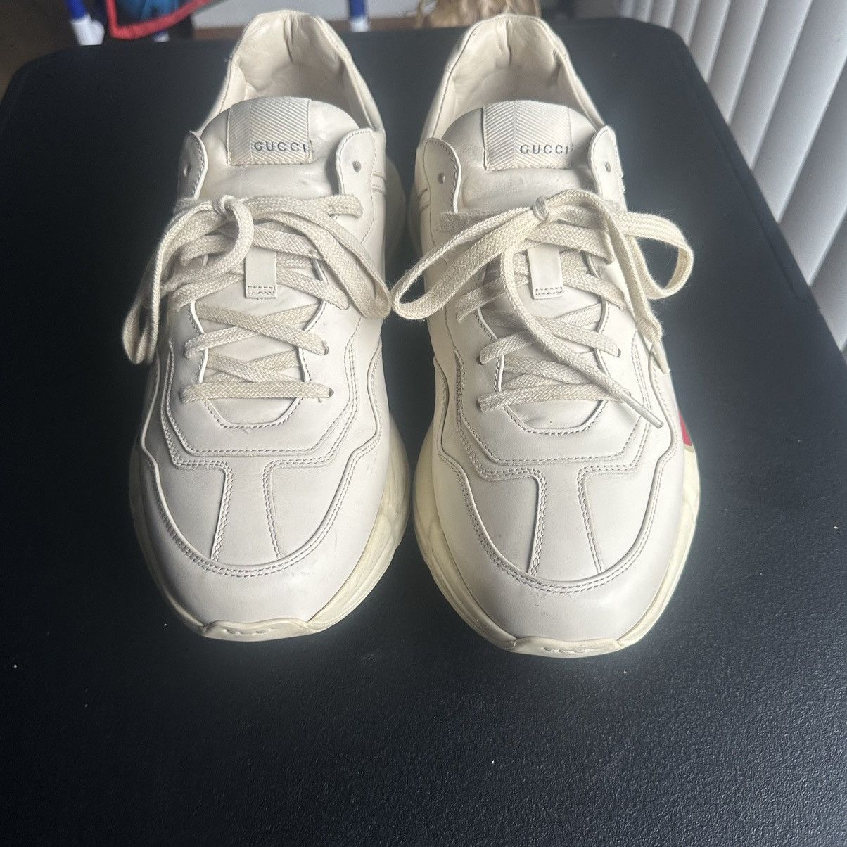 Gucci Gucci Rython GG ‘Gucci Logo’ Sneaker Size US 11 / EU 44 - 4 Thumbnail
