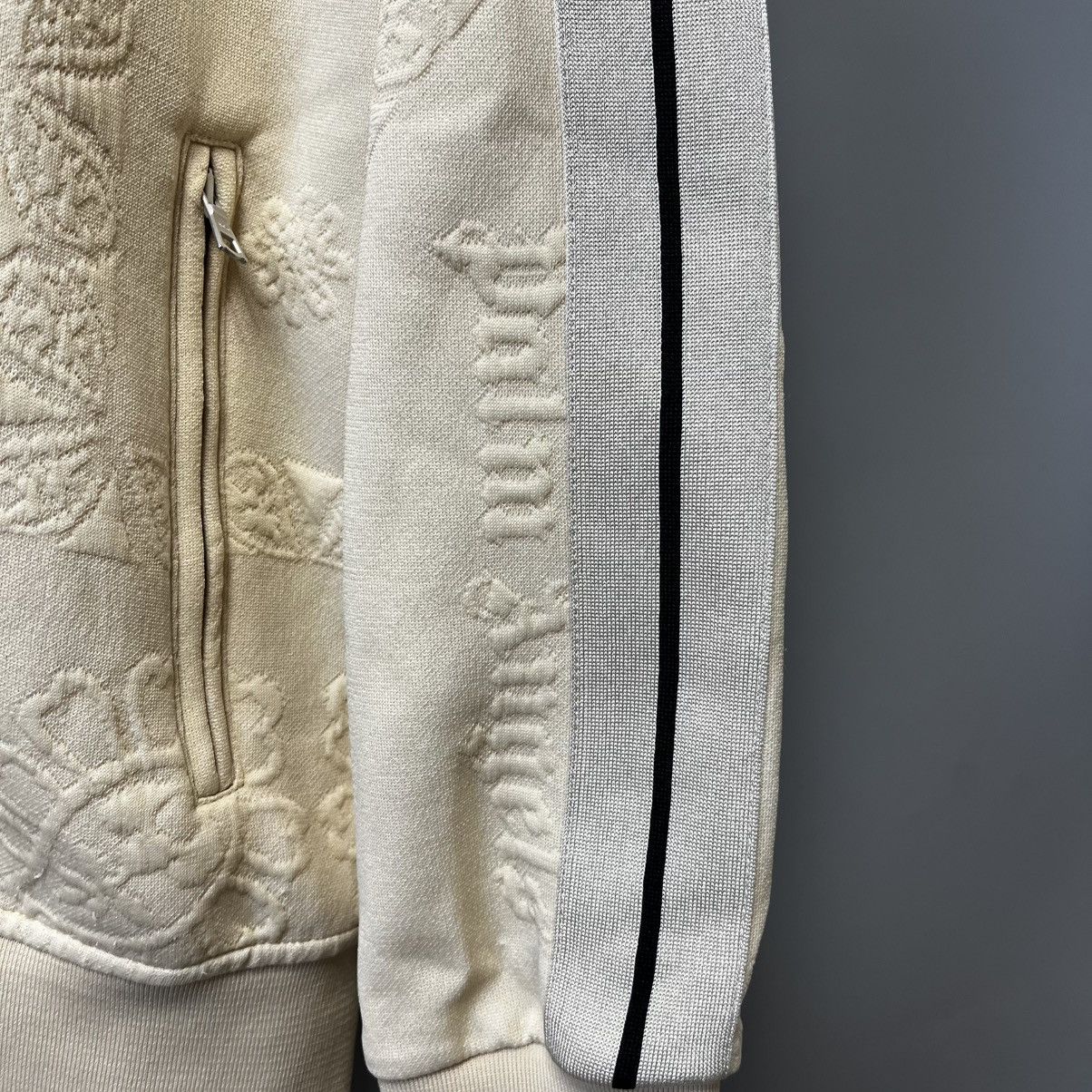 Palm Angels Palm Angels Embossed Bandana Track Jacket Zip Size XL Size US XL / EU 56 / 4 - 10 Thumbnail
