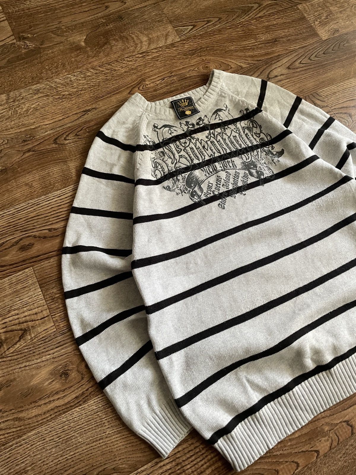 Japanese Brand Fishbone avant garde vintage tribal y2k Japanese anarchy Size US L / EU 52-54 / 3 - 4 Thumbnail