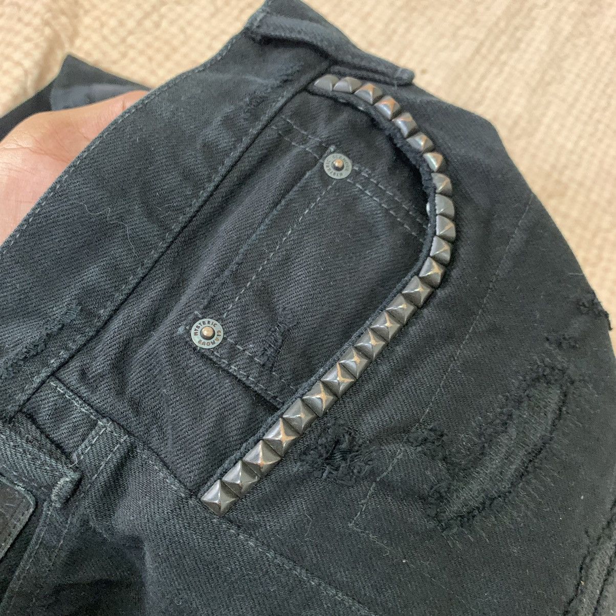 Hysteric Glamour Rare Distressed Punk Hysteric Glamour Selvedge Jeans Pants Size US 34 / EU 50 - 20 Thumbnail