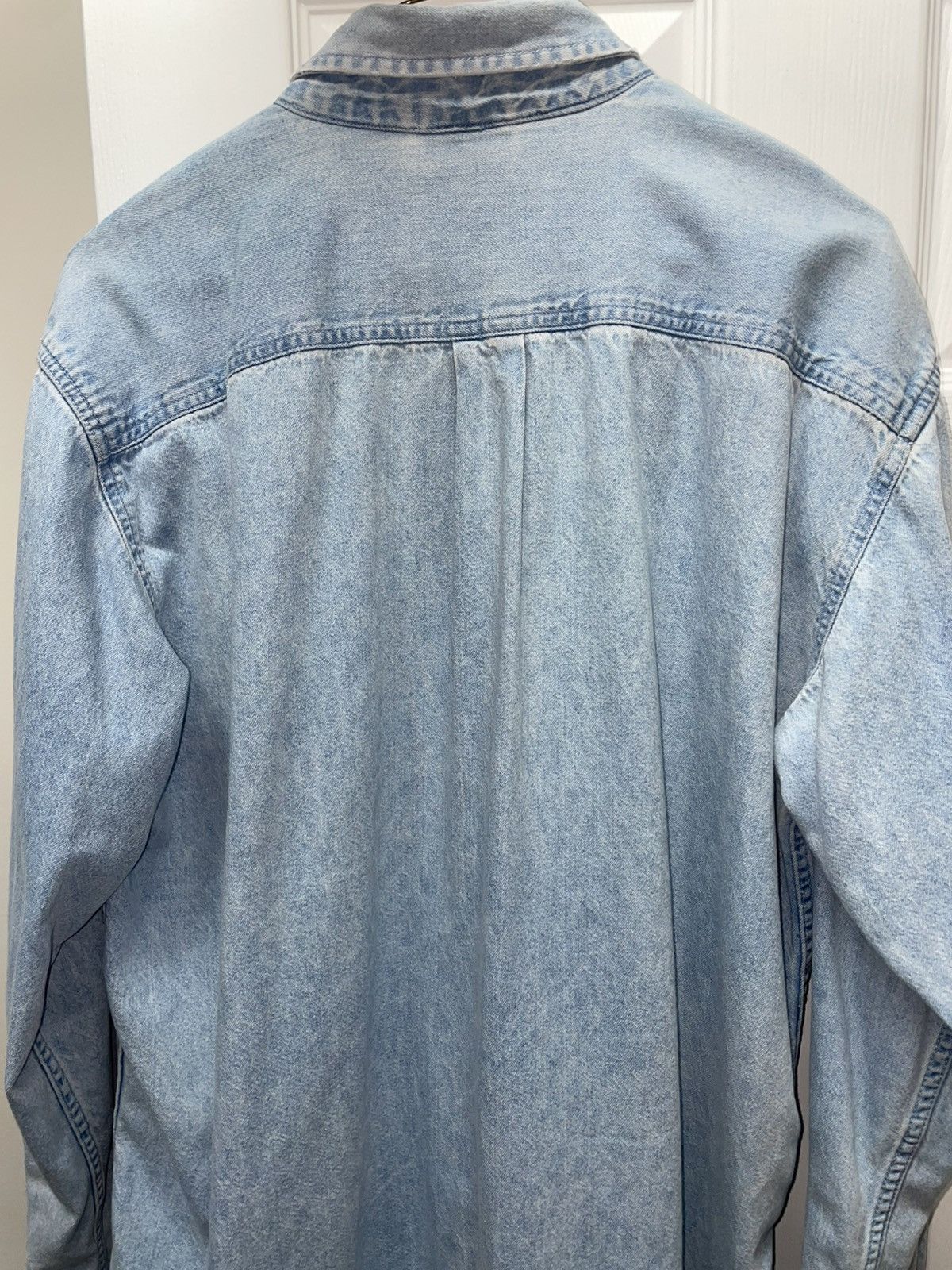 Vintage 1991 Denim Button Down Planet Hollywood Size US L / EU 52-54 / 3 - 17 Thumbnail
